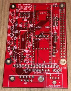 PCB Teensy 3.6 APRSPacket modem 1200 / 9k6