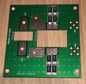 PCB Coupler 1,5kW - ontwerp Loftur E. Jónasson - TF3LJ / VE2LJX / PD0LEW